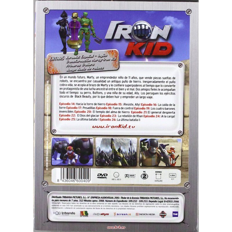 Pack Iron Kid 3 Y 4 [dvd] image number null