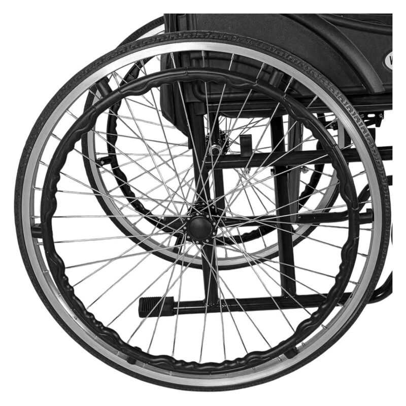 Silla Ruedas Plegable Lisa 22 Pulgadas Esctruct... image number null