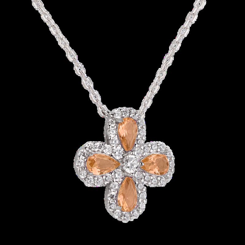 Set De Joyer&iacute;a Aina Luckyly Plata .925 Con Zirc... image number null
