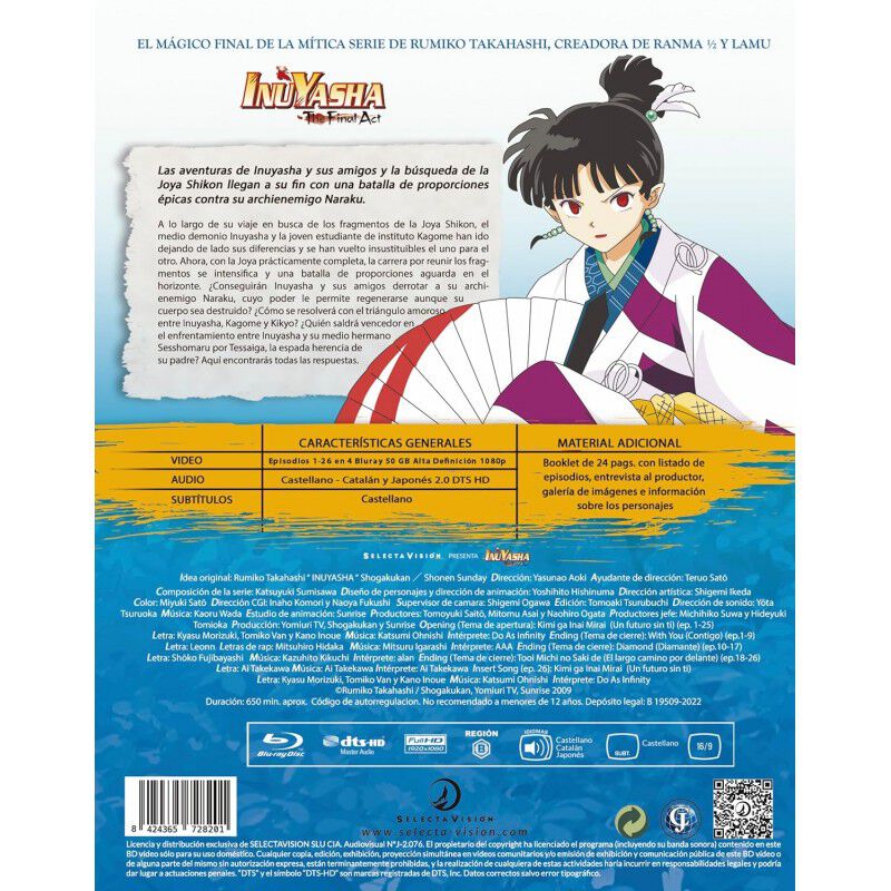 Inuyasha (caja 6) [blu-ray] (2000) image number null