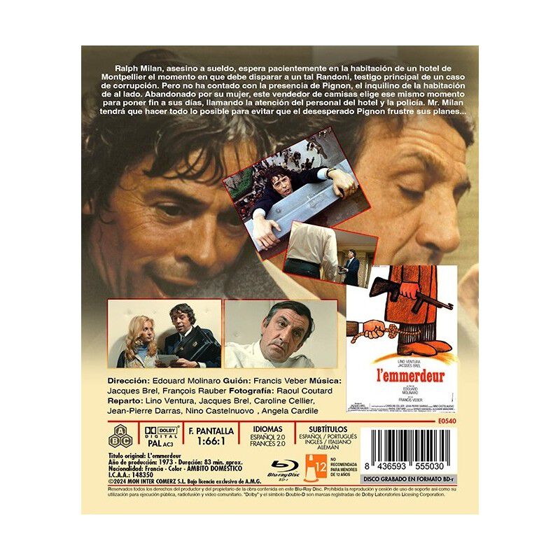 El Embroll&oacute;n [blu-ray] (1973) L'emmerdeur image number null