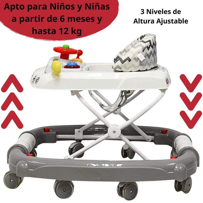 Andadera para Bebé Mecedora Luz y Sonido Diseño... image number null