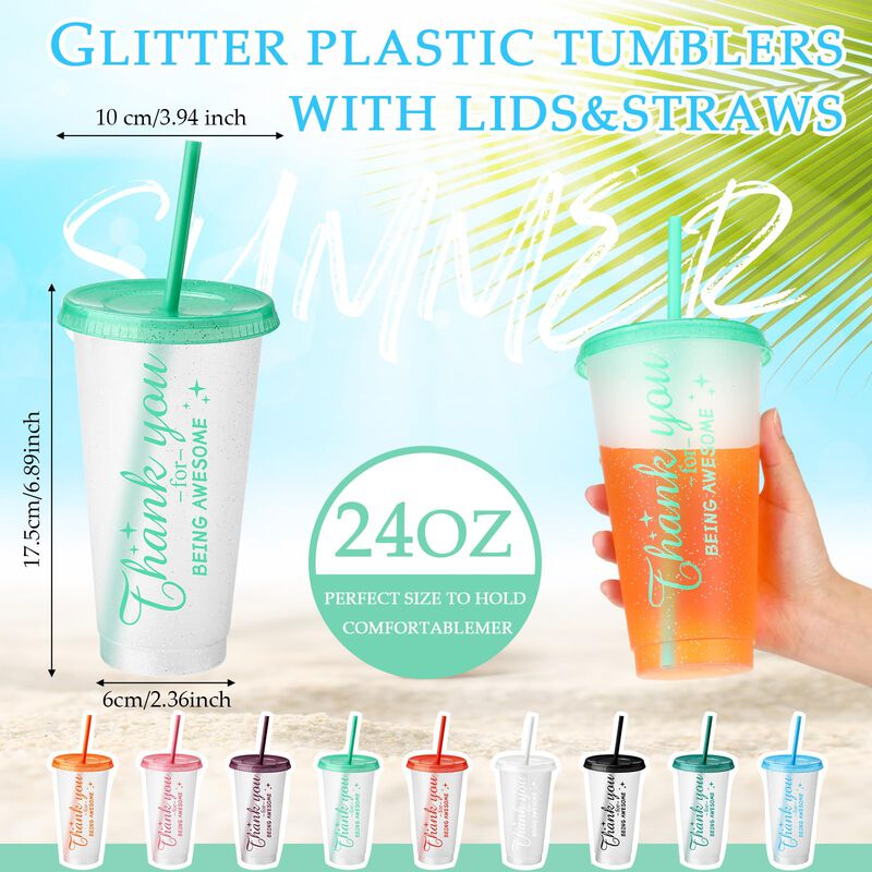 Vaso Para Beber Dandat 680 ml Pack De 36 Colore... image number null