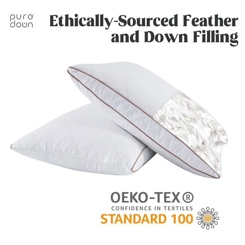 Almohadas De Plumas De Ganso Puredown&reg; King, 10... image number null