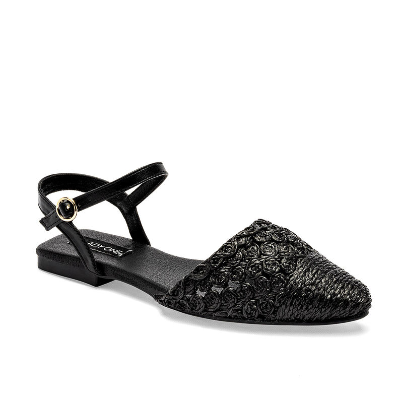 Lady One balerina destalonada para mujer negro ... image number null