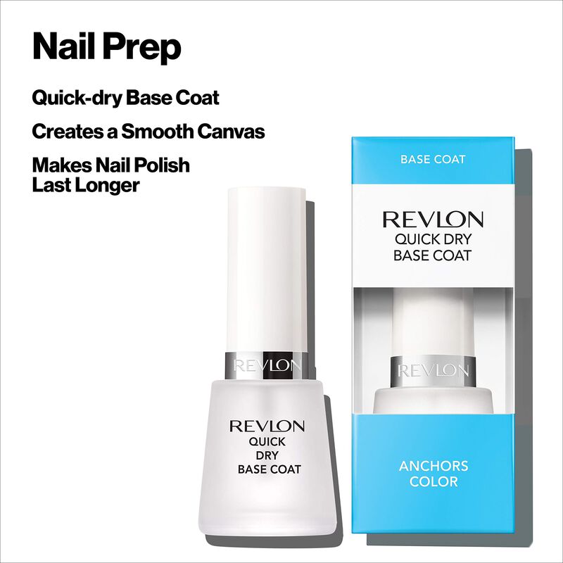 Base De Esmalte De U&ntilde;as Revlon, De Secado R&aacute;pid... image number null
