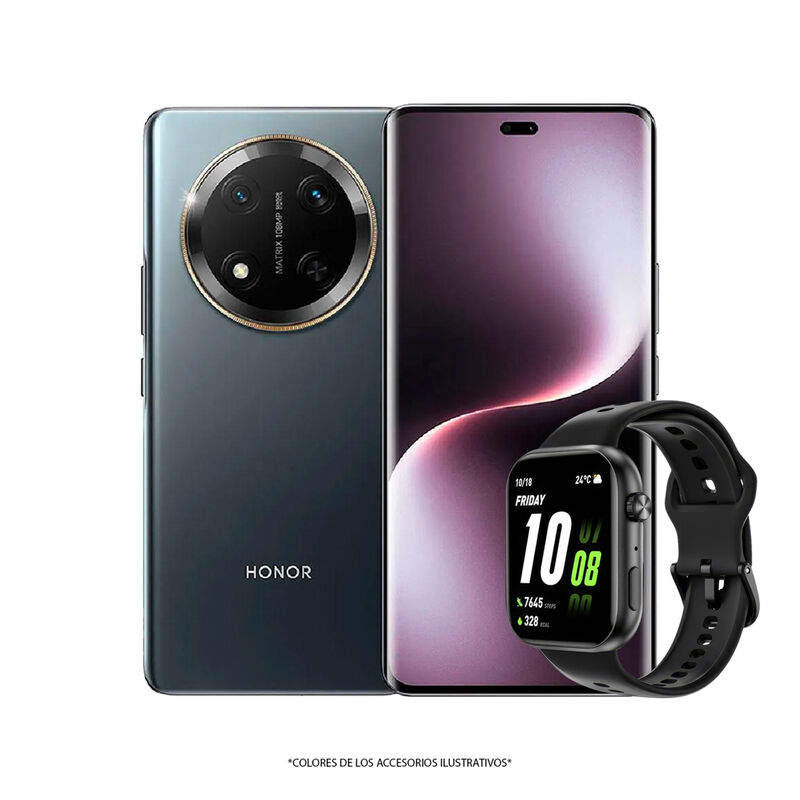 Combo Honor Magic 7 Lite Negro 512gb + Watch 2i image number null