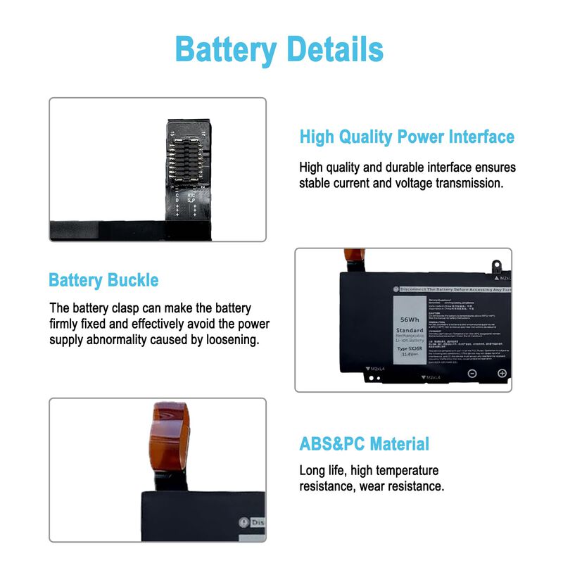 Bater&iacute;a De Port&aacute;til Taicrowne 56wh 4667mah Dell... image number null