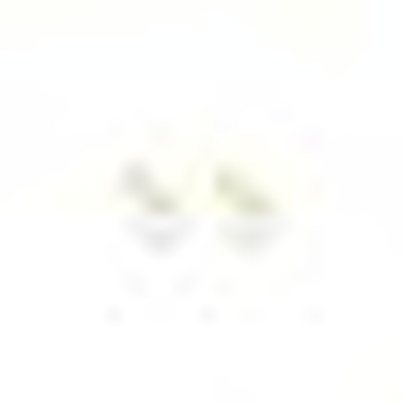 Aretes colgantes de coraz&oacute;n con piedritas blanc... image number null