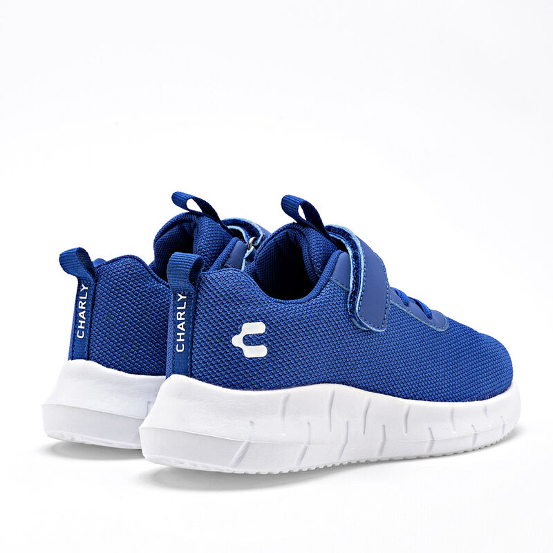 Charly Tenis deportivo para ni&ntilde;o azul, walking image number null