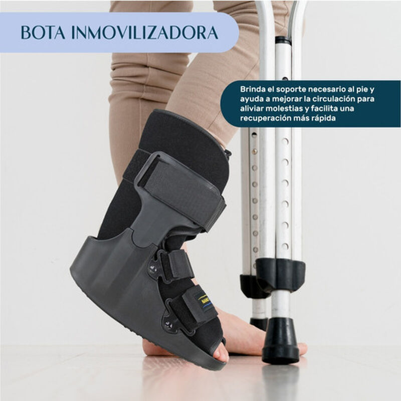 Bota Ortopedica Corta InM&oacute;vilizador Tobillo Fer... image number null