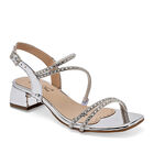 Didi...Ana sandalia piso para mujer plata cod 140374-E