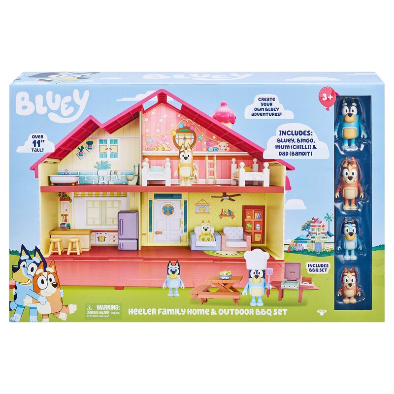 Set De Juego Toy Bluey Mega Bundle Home Para Ba... image number null