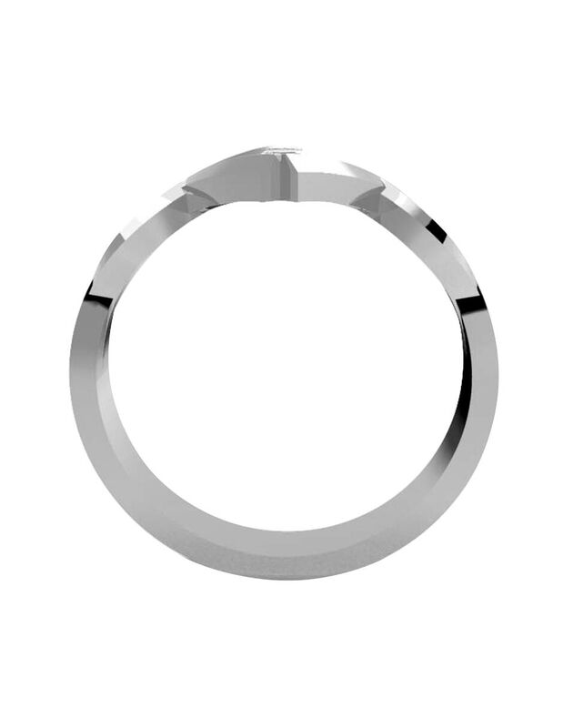 Anillo de Compromiso en Oro de 14K con Circonia... image number null