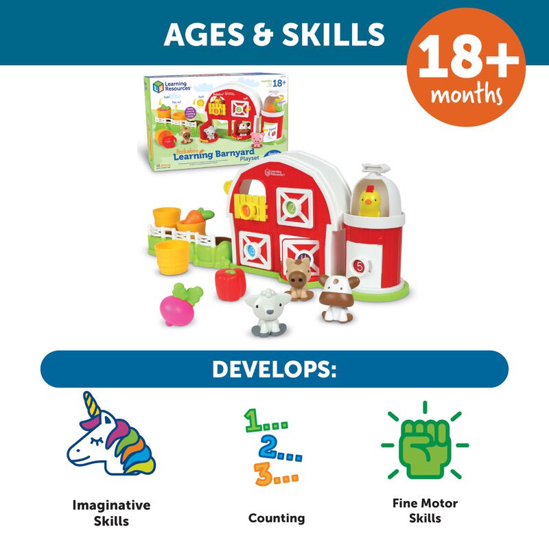 Recursos De Aprendizaje De Playset Peekaboo Lea... image number null