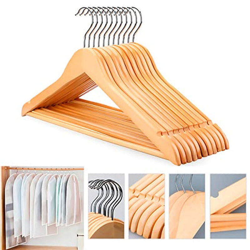 Set Brandtrendy de 25 Ganchos de Madera y 7 Cub... image number null