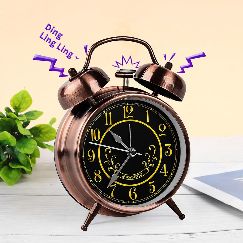 Reloj Despertador Pxy De 10 cm Con Luz Nocturna... image number null