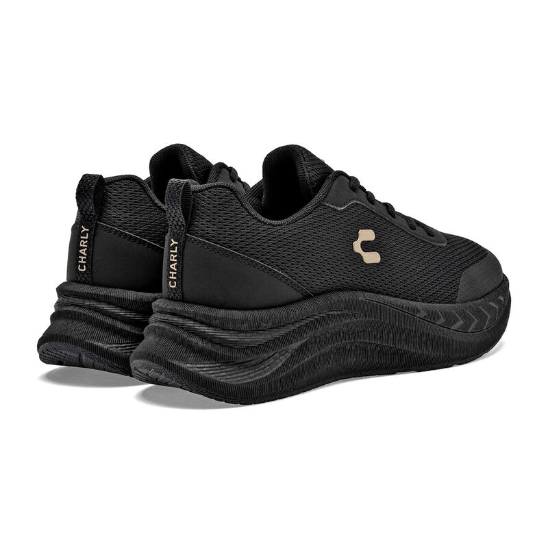 Charly Tenis Deportivo Negro Para Mujer 143536c... image number null