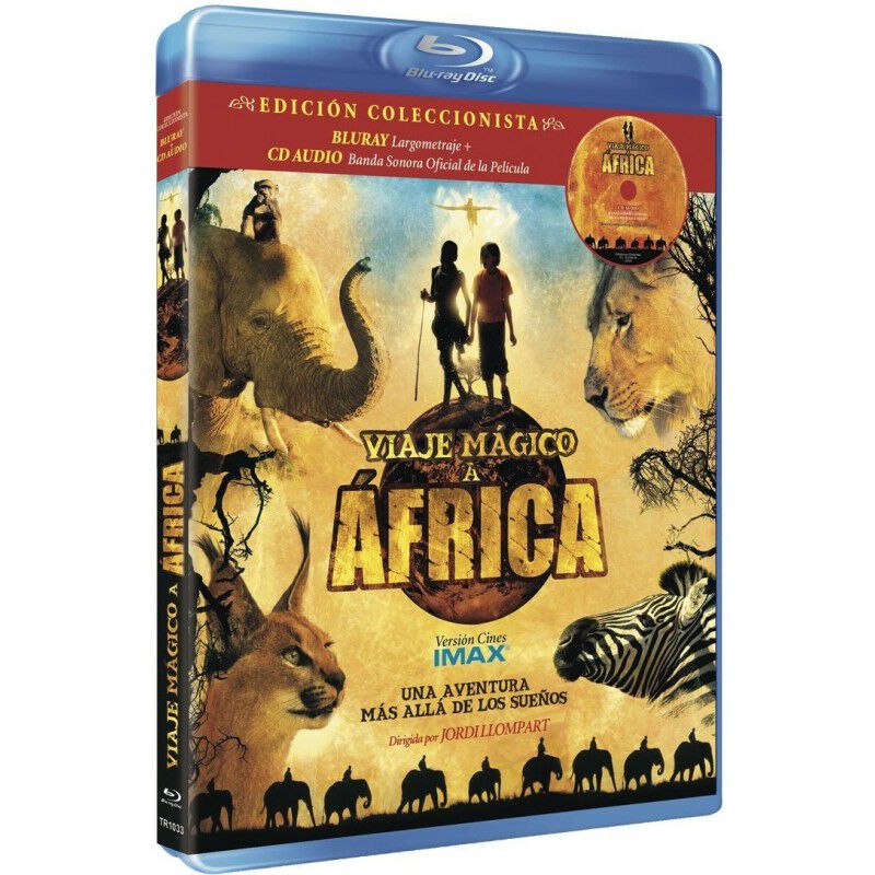Viaje M&aacute;gico A &Aacute;frica [blu-ray + Cd De Audio] (... image number null