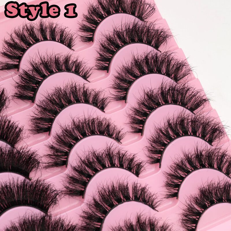 Pesta&ntilde;as Postizas Leafmoon 14-18 mm 21 Pares 8d... image number null