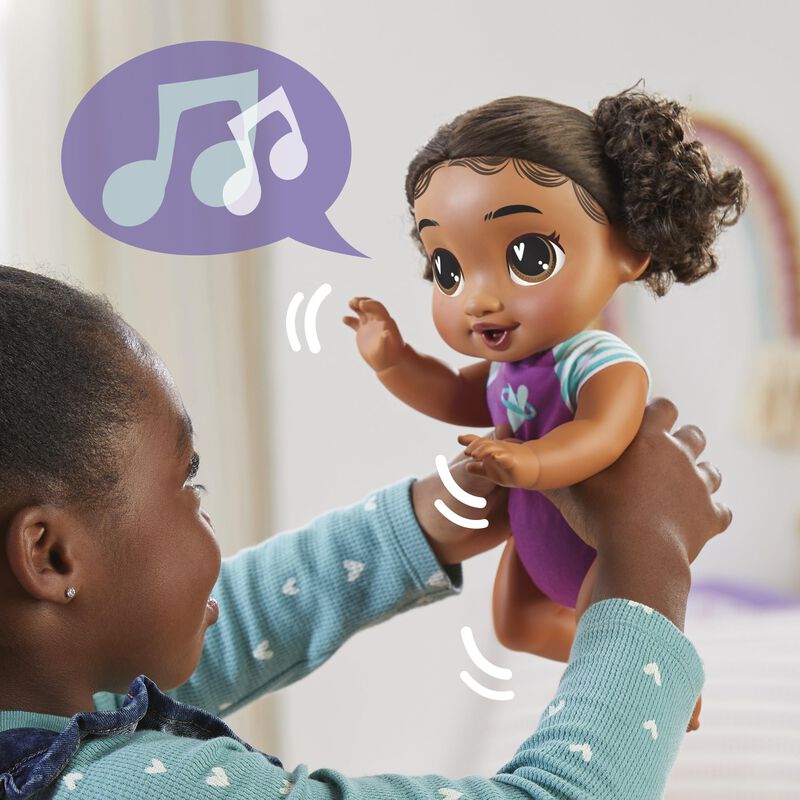 Mu&ntilde;eca Electr&oacute;nica Para Gatear Baby Alive Crawl... image number null