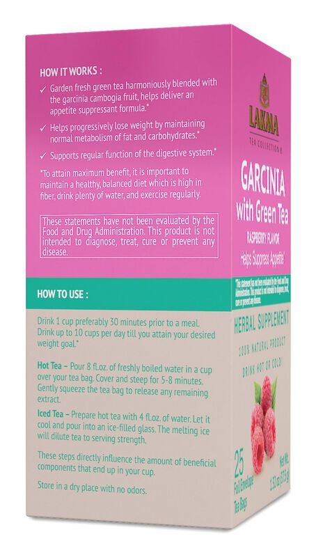 Suplemento Herbal Hyleys Garcinia T&eacute; Verde - Pa... image number null