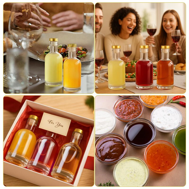 Botellas De Vidrio Tbwind 200ml, Pack De 12 con... image number null