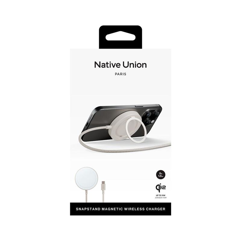 Cargador Inal&aacute;mbrico Magn&eacute;tico para iPhone Nati... image number null