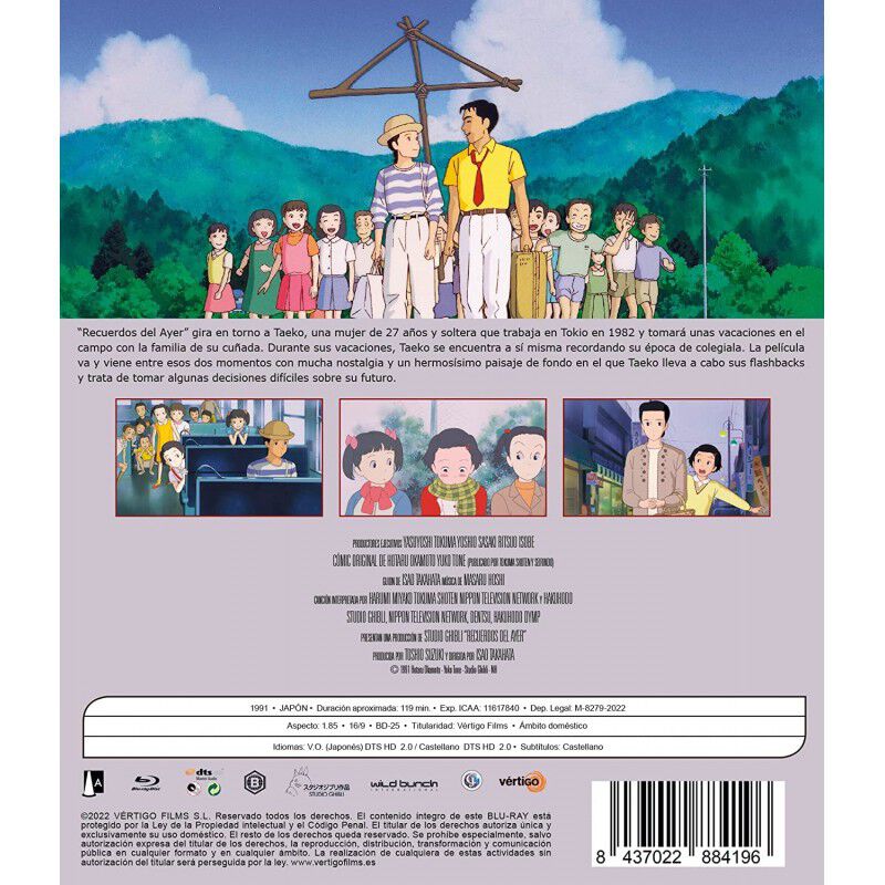 Recuerdos del ayer (Blu-ray) [Blu-ray] image number null