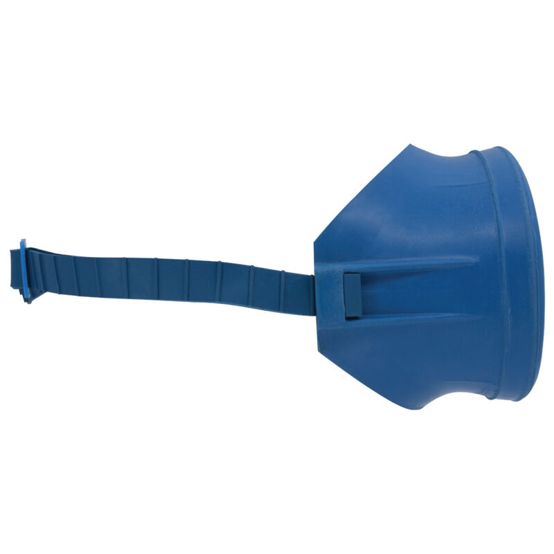 Visor Buceo Ovalado Junior Adulto Azul Lente Cr... image number null