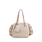 Bolsa Tote Mediana Con Monedero Color Camel