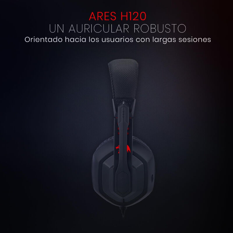 Audífonos Gamer Redragon Ares H120 Alámbrico. image number null