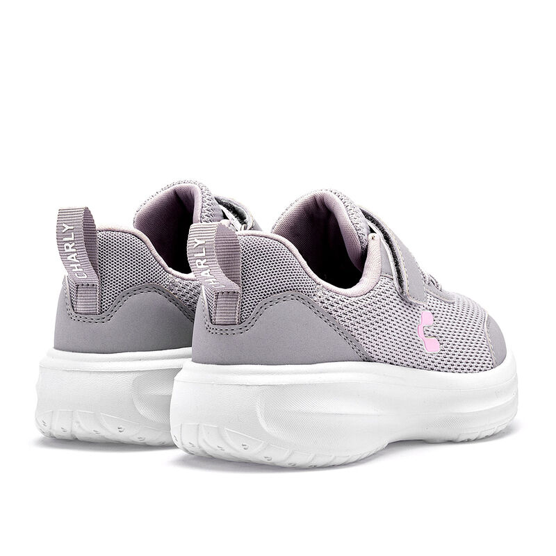 Charly tenis deportivos  para ni&ntilde;a  gris cod 13... image number null