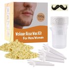 Kit De Depilaci&oacute;n De Nariz Y Orejas Wokaar, Cera De 100 G Con 30 Aplicadores