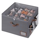 Organizador De Zapatos Storageworks 43x43x32 Cm 16 Pares Gris