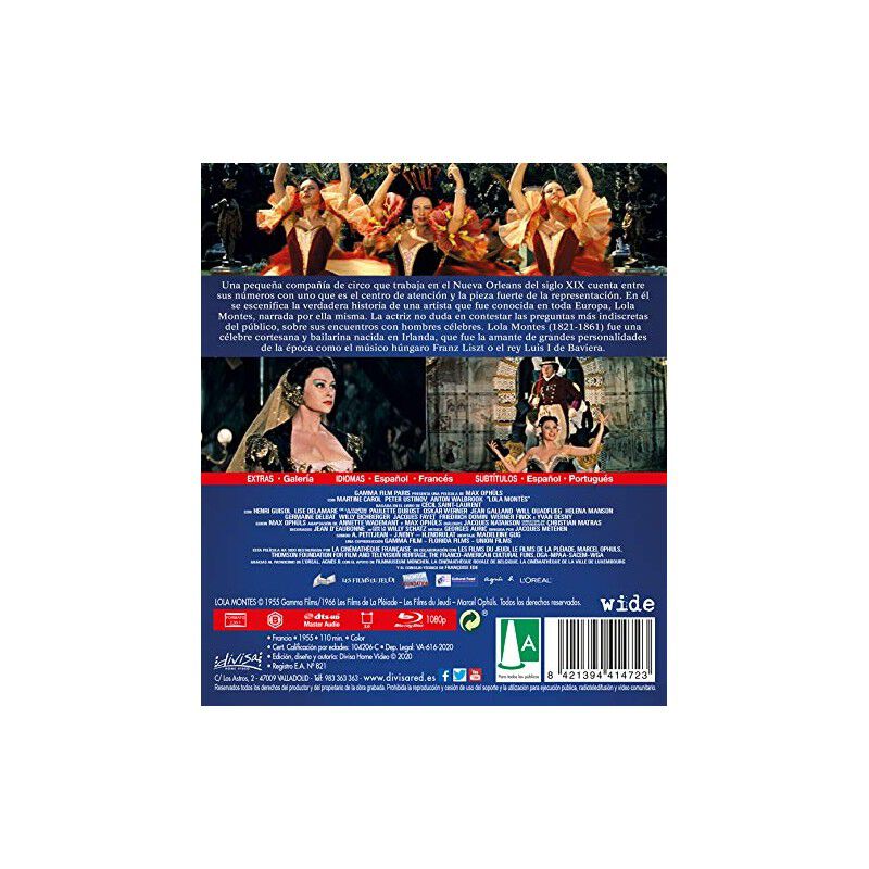 Lola Montes [Blu-ray] image number null