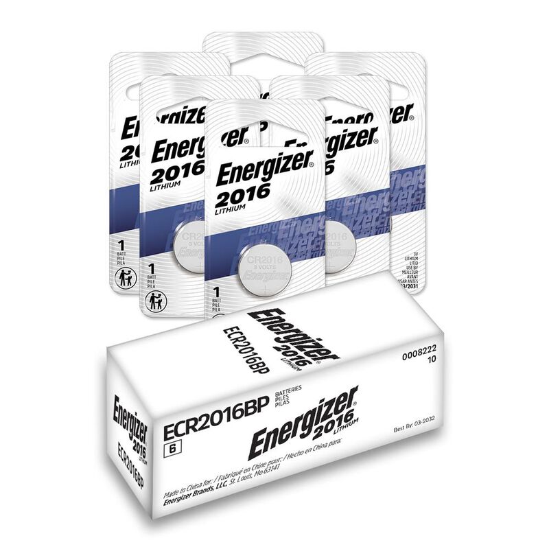 Pila Boton Energizer 2016 Blister 6 Unidades image number null