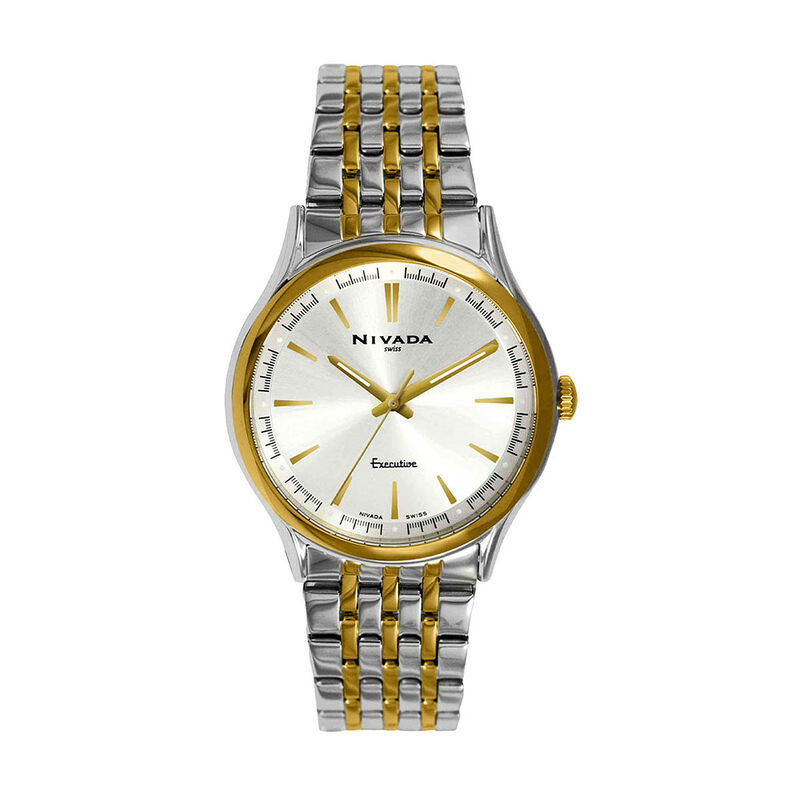 Reloj Nivada Executive Dama Bicolor/Bicolor Pla... image number null