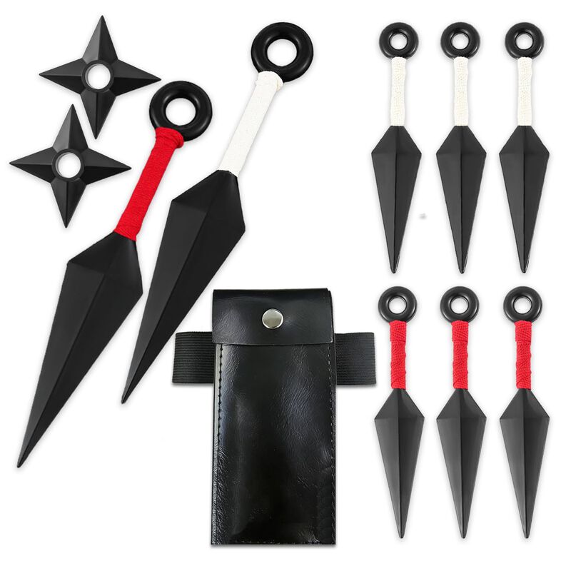 Kit De Cosplay Oohglitz Ninja Anime Negro De 11... image number null