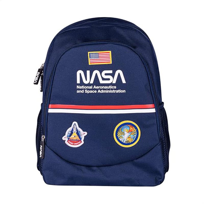 Mochila Escolar NASA Dise&ntilde;o Retro Vintage con D... image number null