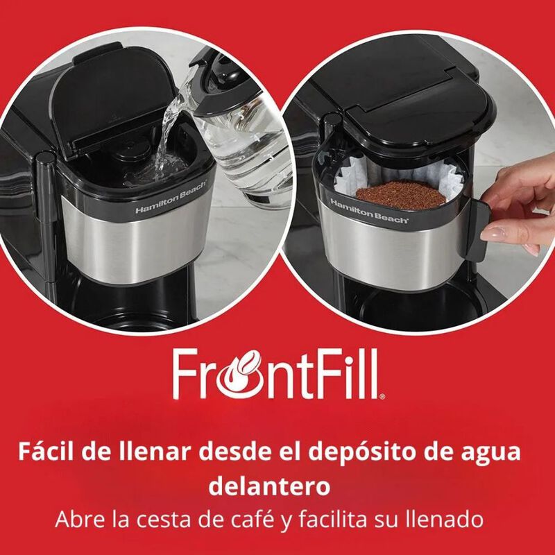 Cafetera Hamilton Beach Programable Dise&ntilde;o Comp... image number null