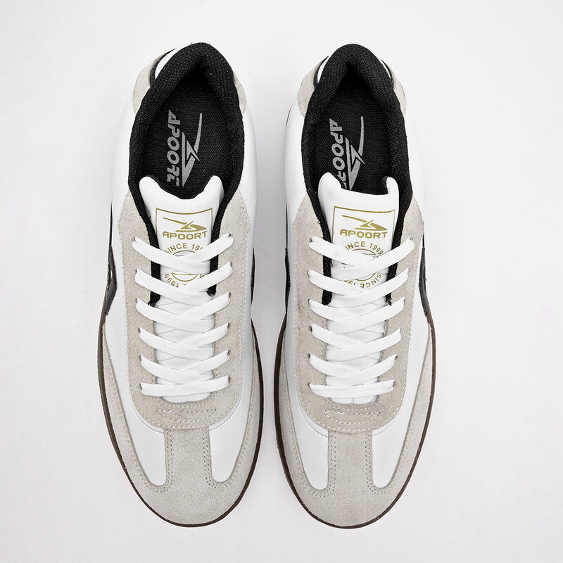 Apoort tenis para hombre blanco gris cod 141116... image number null