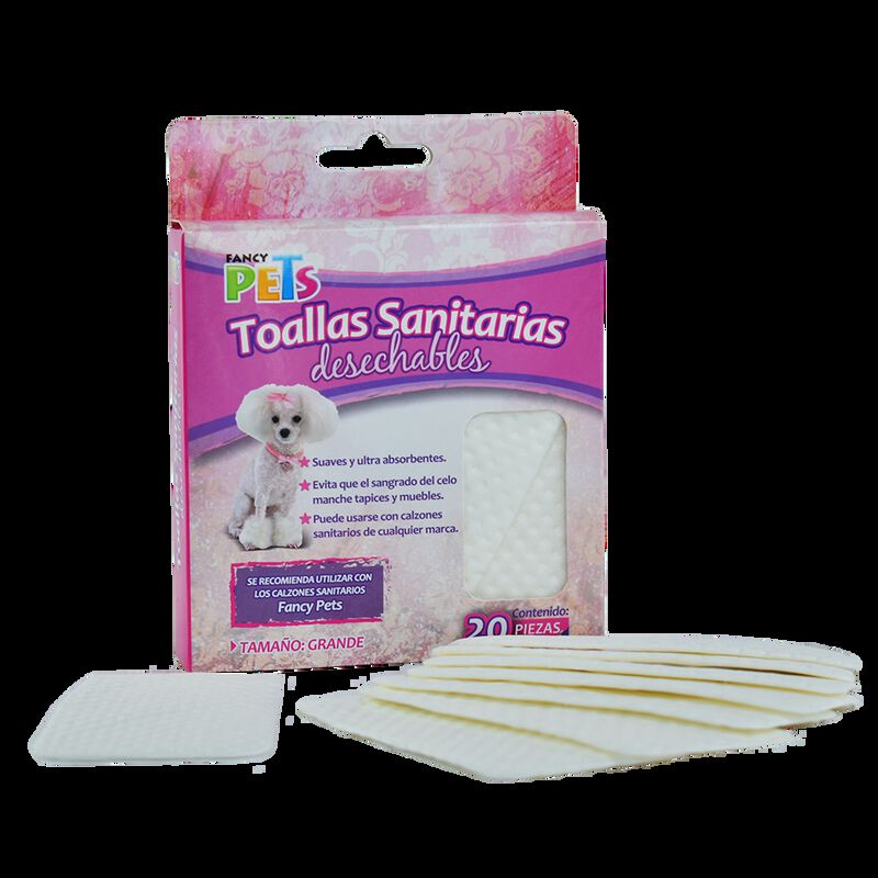 Fancy Pets Toallas Sanitarias Desechables Para ... image number null