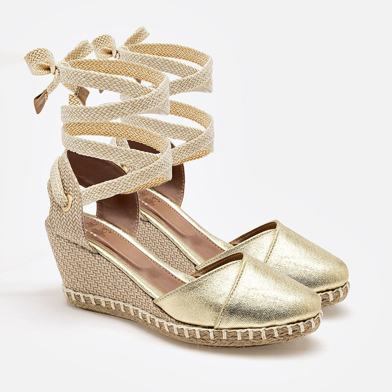 Mimar Zapatos para mujer dorado image number null