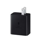 Celular Samsung 45W PD Power Adaptador USB TIPO-C Cargador C-Cable NEGRO