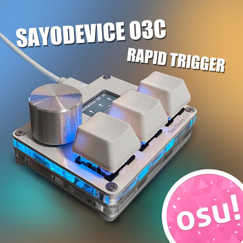 Miniteclado Btxetuel Sayodevice Osu O3c Rapid T... image number null