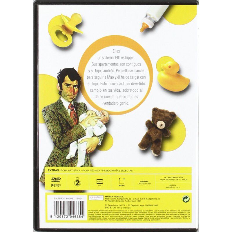 Soltero Y Padre En La Vida [dvd] (1972) image number null