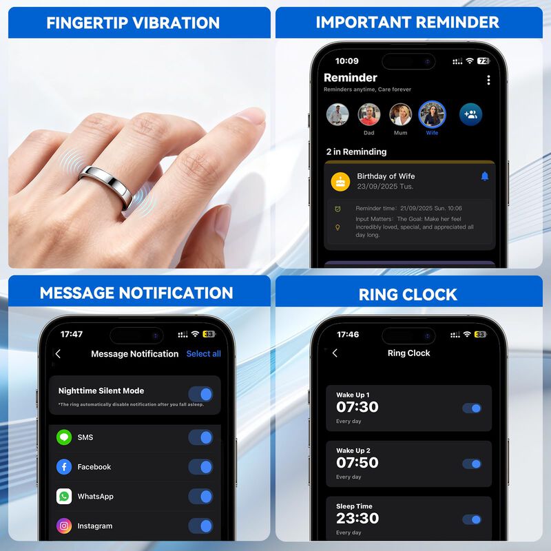 Anillo Inteligente Warchody Sleep/heart Rate 5a... image number null