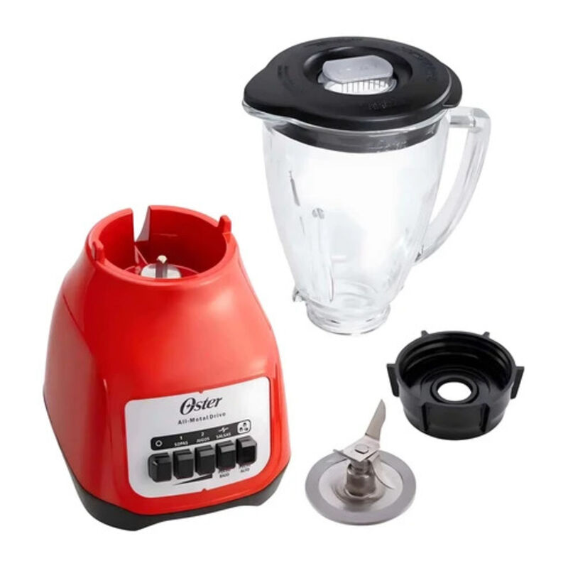 Licuadora 1.5l Vaso Vidrio 2 Velocidades Pulso ... image number null