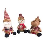 Kit Adornos Navideños Muñeco De Nieve, Santa Y Reno